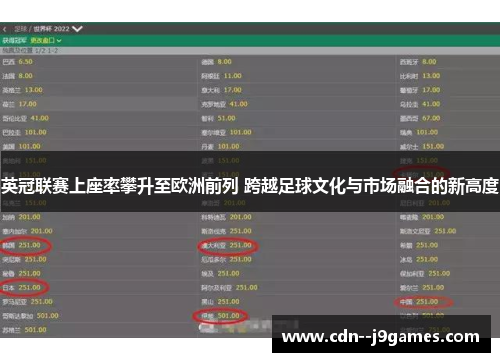 英冠联赛上座率攀升至欧洲前列 跨越足球文化与市场融合的新高度